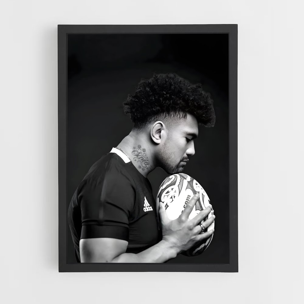 Poster Ardie de savea – affiche Rugby (vue 2)
